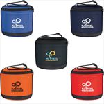 JH3050 Cans-To-Go Round Cooler Bag With Custom Imprint